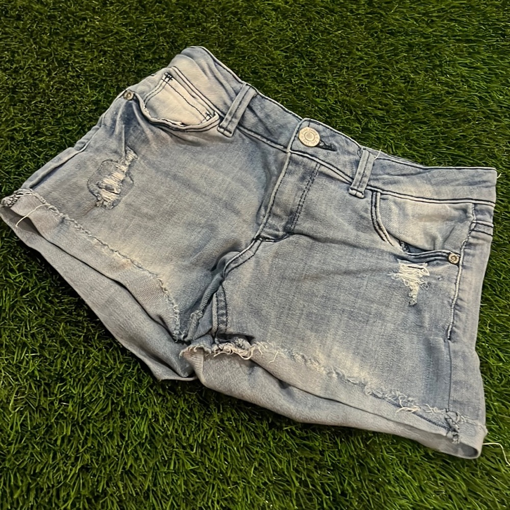 Girls Mudd Brand Jean Shorts